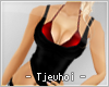 [Tj] Red Bikini Tank Top