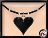 *Black Heart necklace