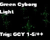 Green Cyborg Light