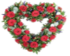 Heart Wreath of Roses