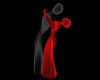 Red & Black Love Statue