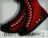 !D! Trapstar Boots Red