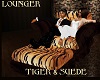 TIGER & SUEDE LOUNGER