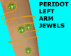Peridot Left Arm Jewels