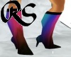 Ani.Rainbow boots