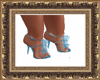 Chic Summer Blue heels!!
