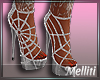 ▹Spider Web Heels