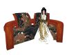 Rosewood Geisha Sofa
