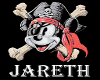 Jareth Pirate Name Sign