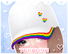 [T] Pride cap White