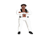 Sexy Suit Wht n Blk