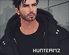 HMZ: Black Puffer Hoodie