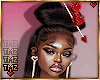 1 -Lip Hearts *Black
