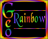 Geo Rainbow Sign