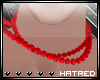 !H Cleo | Red Necklace