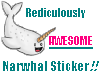 Narwhal Sticker