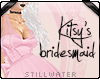 Kitsy's bridesmaid dress