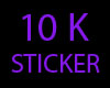 10,000cr Payment Sticker