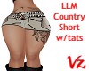 LLM Country Shorts Tats