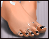 Realistic feet White-Bl