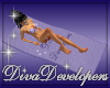 Diva Purple Beach Towel