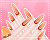 🔔 Orange Nails