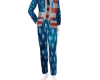 red white blue men's