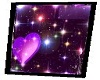 blk frame purple heart p