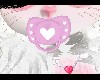 Paci* Cute heart Pink