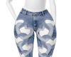 𝕄. Blue heart Jeans