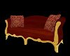 Red&Gold Victorian Sofa