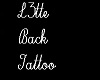 L3tte Back tattoo