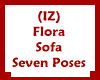 (IZ) Flora Sofa 7 Poses