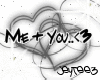 [JT3] Me+You Headsign <3