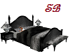 SB* Gray/Black Mink Bed*