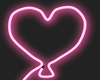 Balloon heart | Neon