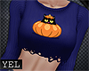 [Yel] Pumpkin cat top