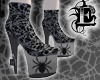 DCUK Blk/Grey Webz Boots