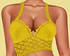 Crochet Dress |Yellow