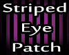 Striped Purple Eyepatch