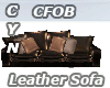 CFOB leather Sofa