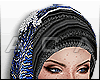 Hijab Dinda Navy Batik