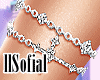 S"Icy Cross Bracelet