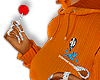 DESIGNER Hoodie l Orange