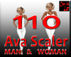 scaler + 110 man/woman