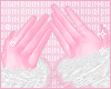 Pink Xmas Gloves