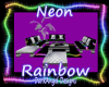 neon rainbow lounge set