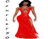 C50 Sparkling Red Gown