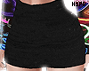 Black Skirt + Fishnets