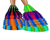 (Ula) Rainbow Uber Boots